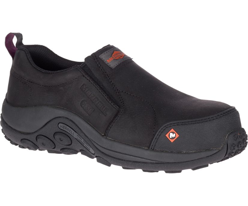 Buty Merrell Jungle Moc ESD Comp Toe - Buty Robocze Damskie Merrell - Czarne [UMJLZ-9480]